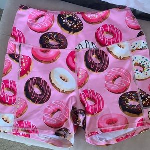 Donut workout shorts